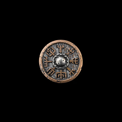 Stormward Shield in Bronze and White Bronze - detail view 01
