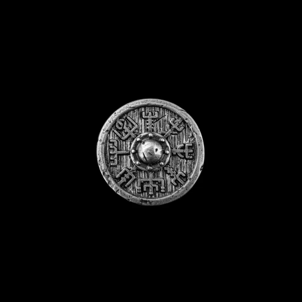Stormward Shield in Oxidized Silver - detail view 01