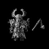 Undead Crusader in Oxidized Silver with Fallen Crusader head and Morning Star