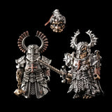 Undead Crusader with Crusader figure, both heads, sword and morning star