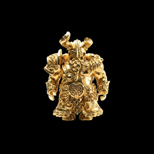 Viking Raider in 18K Gold - detail view 01