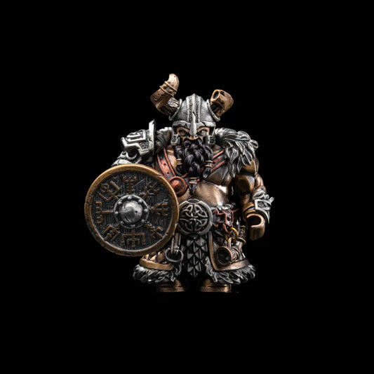 Viking Raider in Bronze, White Bronze, Copper and Brass - detail view 16