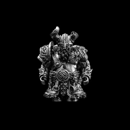 Viking Raider in Oxidized Silver - detail view 01