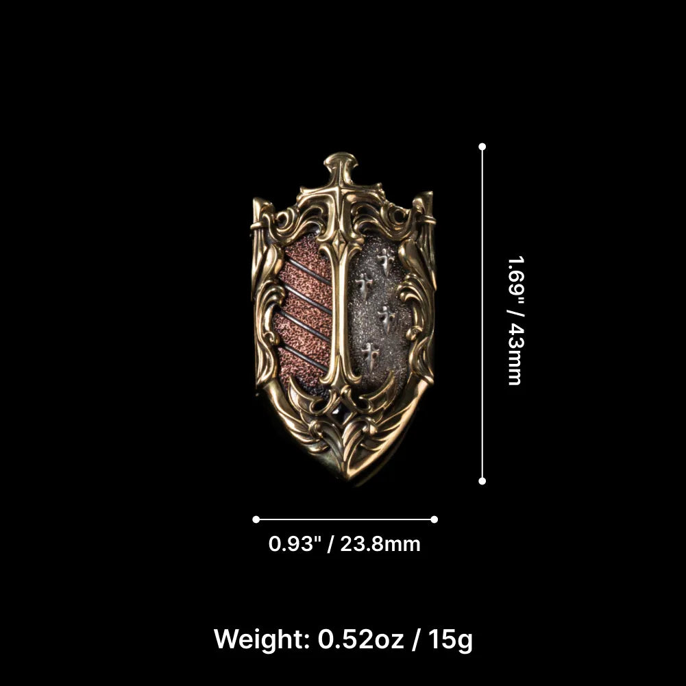 Vowkeeper Shield dimensions diagram