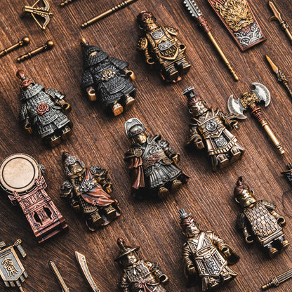 Weapon Pack Collection in Brass, Copper and White Bronze - detail view 02
