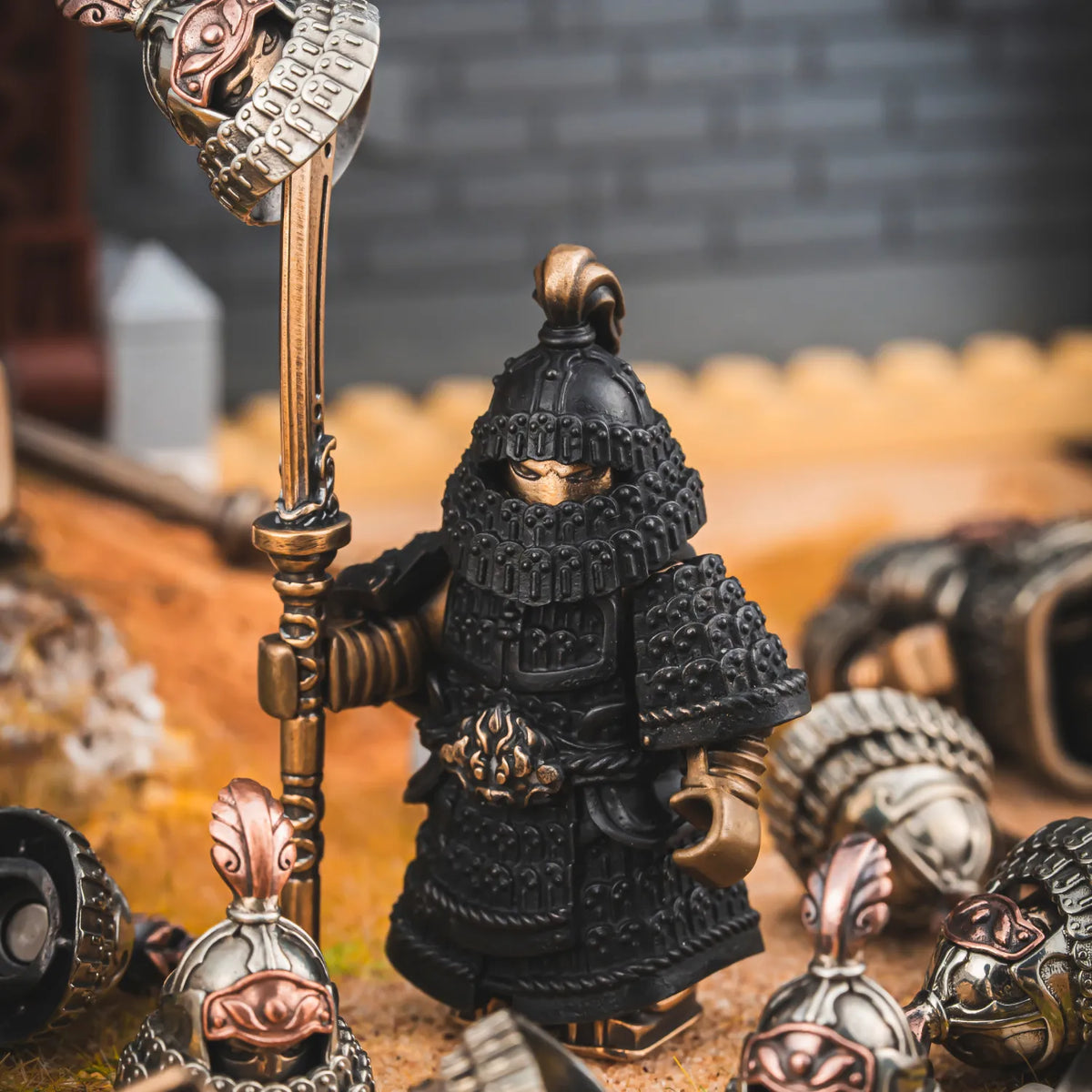 Weapon Pack Collection in Brass, Copper and White Bronze - detail view 04