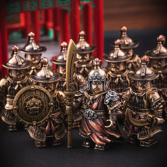 Weapon Pack Collection in Brass, Copper and White Bronze - detail view 05