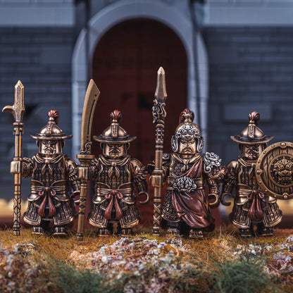 Weapon Pack Collection in Brass, Copper and White Bronze - detail view 08