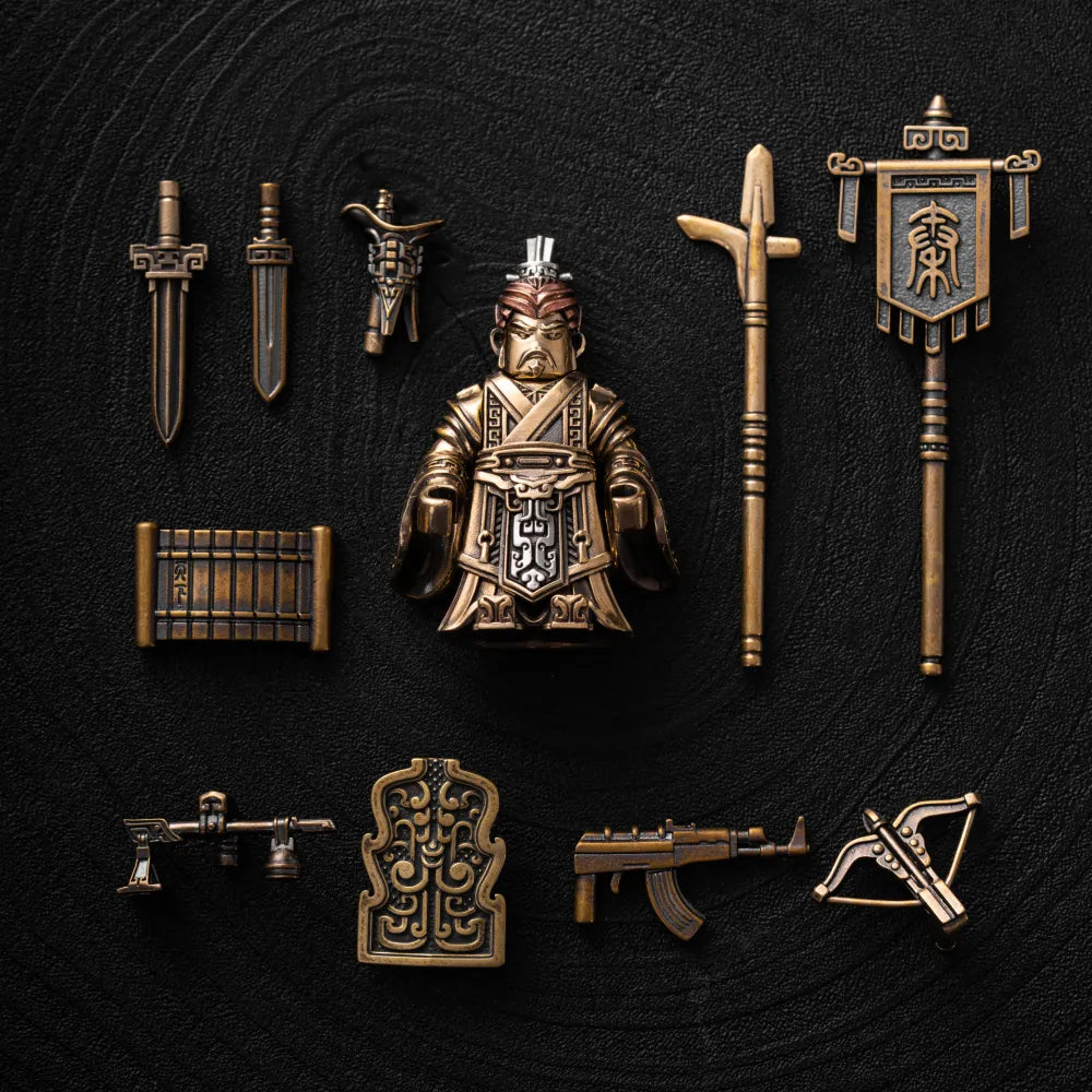 Weapon Pack Collection in Brass, Copper and White Bronze - detail view 09