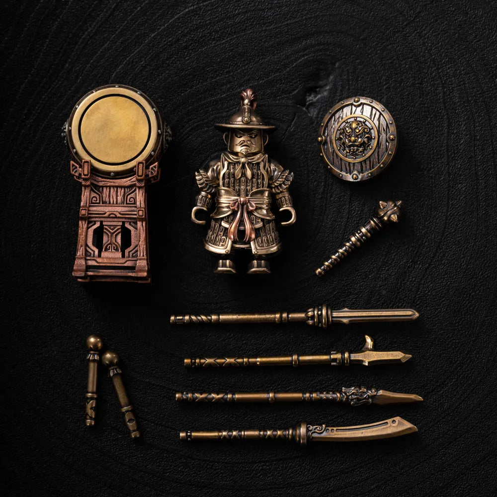 Weapon Pack Collection in Brass, Copper and White Bronze - detail view 11
