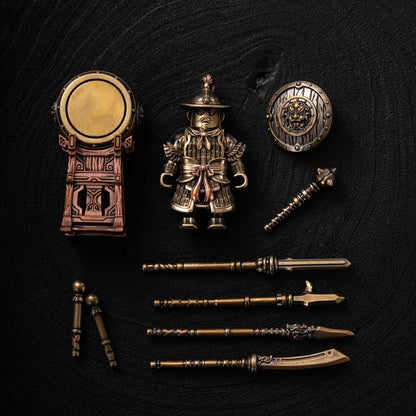 Weapon Pack Collection in Brass, Copper and White Bronze - detail view 11