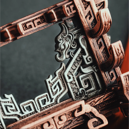 Close-up of the Weapon Stand top bar