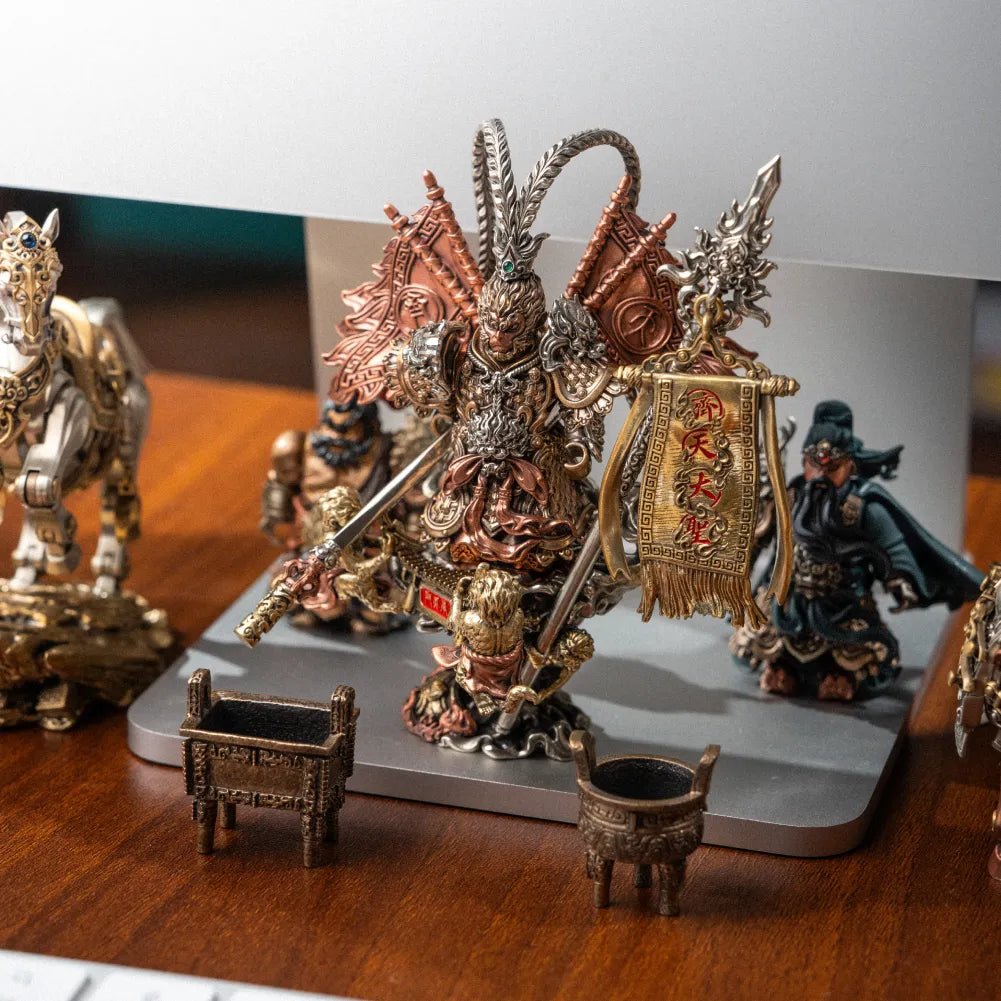 Wukong figure on a desktop display
