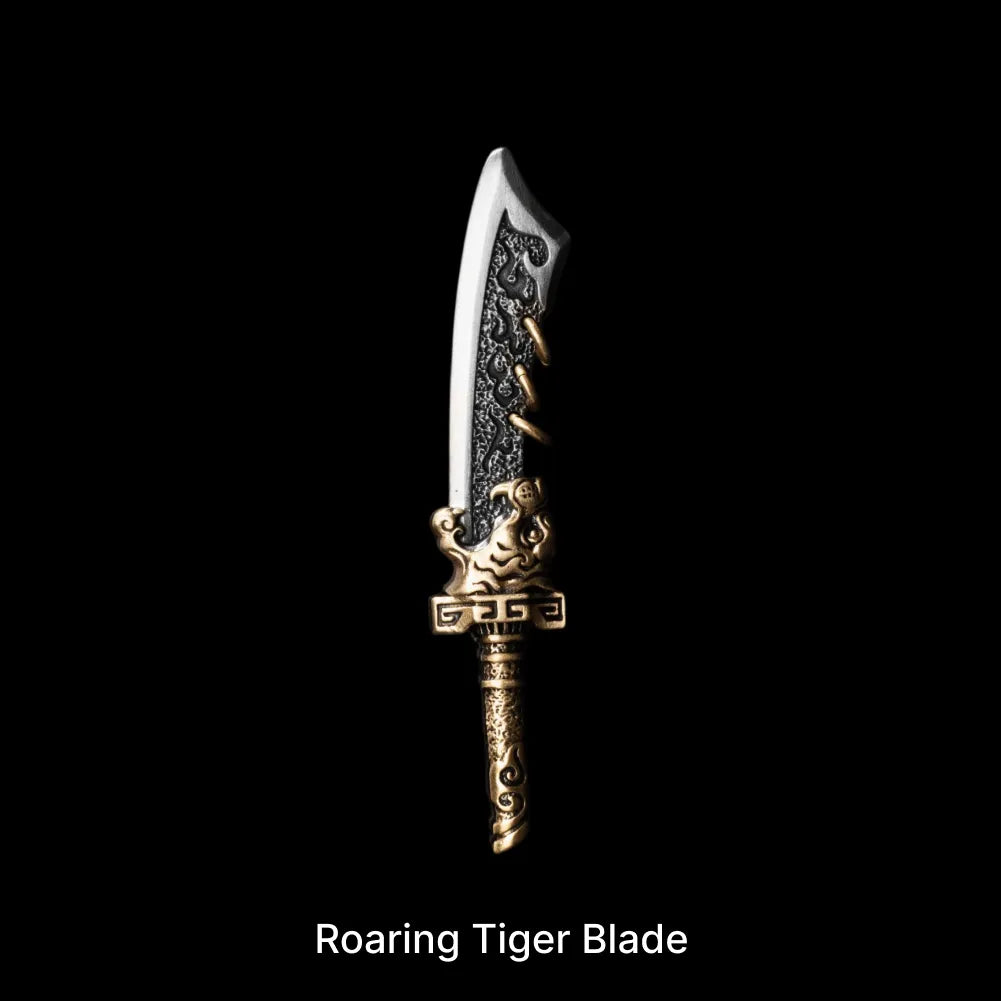 Xiezhi War Hammer in White Bronze, Brass and Copper - detail view 16
