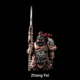 Zhang Fei in Bronze, White Bronze, Copper, Blackened and mixed metals - detail view 12