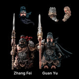 Zhang Fei in Bronze, White Bronze, Copper, Blackened and mixed metals - detail view 18